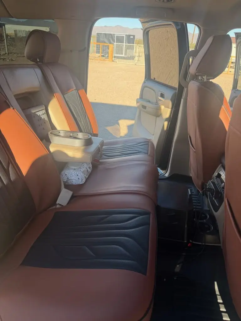 Jackson GMC SUV rear passenger seating